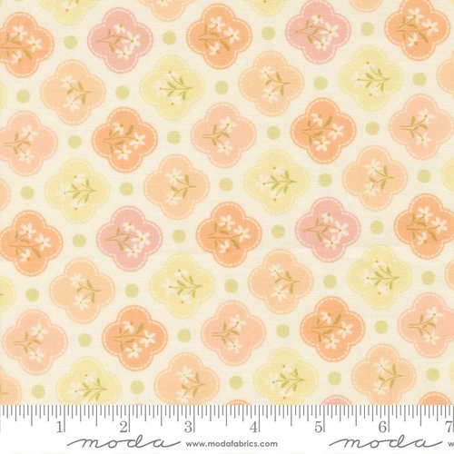 Dear Daisy Icons Cloud - Quilt Fabric