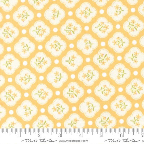 Dear Daisy Icons Yellow - Quilt Fabric