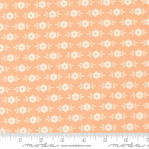 Dear Daisy Floral Peach - Quilt Fabric