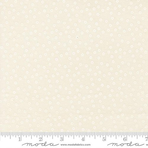 Dear Daisy Dots Cloud White - Quilt Fabric
