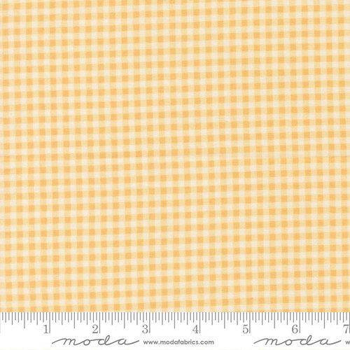 Dear Daisy Checked Sunshine - Quilt Fabric