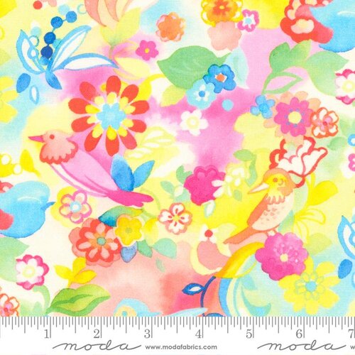 Whimsy Wonderland Rainbow - Quilt Fabric