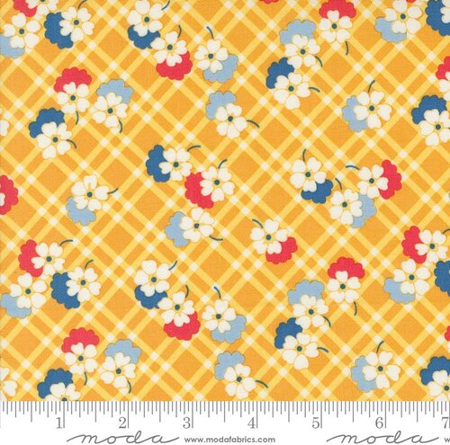 30s Playtime Buttercup - Quilt Fabric