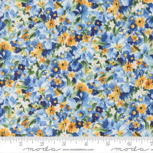Summer Breeze 2027 Field Ivory - Quilt Fabric