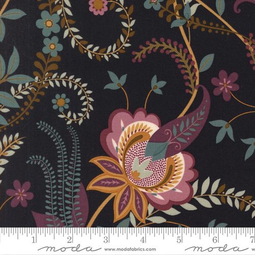 Ophelia Mulholland Midnight - Quilt Fabric