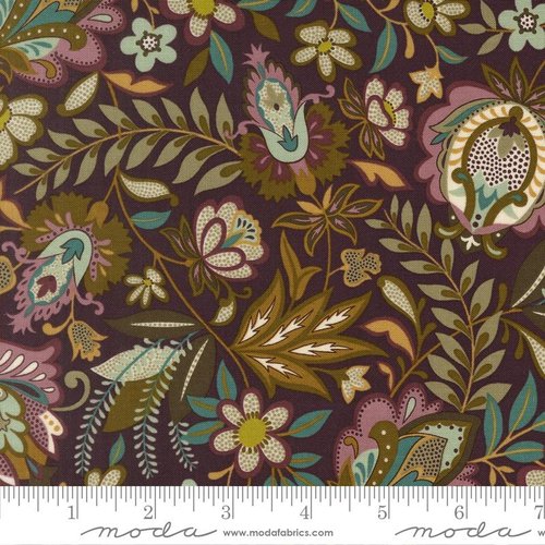 Ophelia Wilshire Aubergine - Quilt Fabric