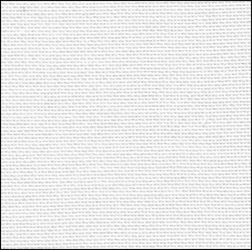 36 Count White Modena Fabric 27x36