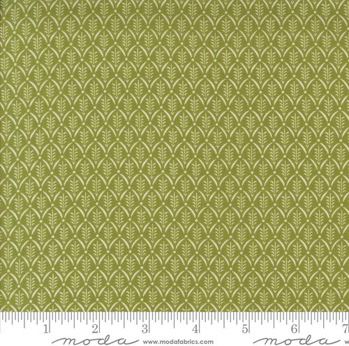 Buon Natale Evergreen - Pine - Quilt Fabric