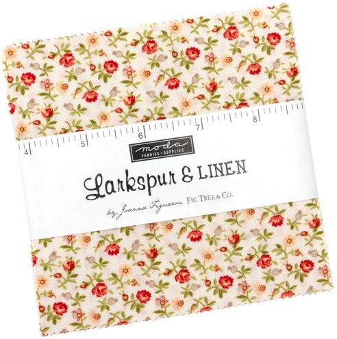 Larkspur and Linen - Charm Pack