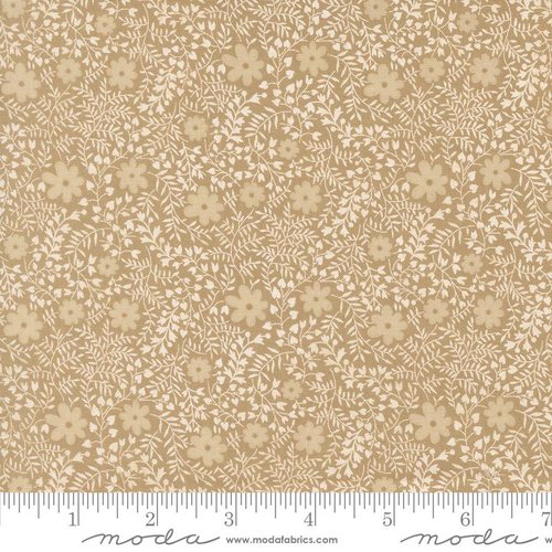 Larkspur and Linen Paisley Stone - Quilt Fabric