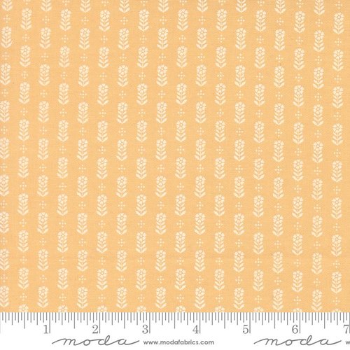 Larkspur and Linen Blossoms Dandelion - Quilt Fabric