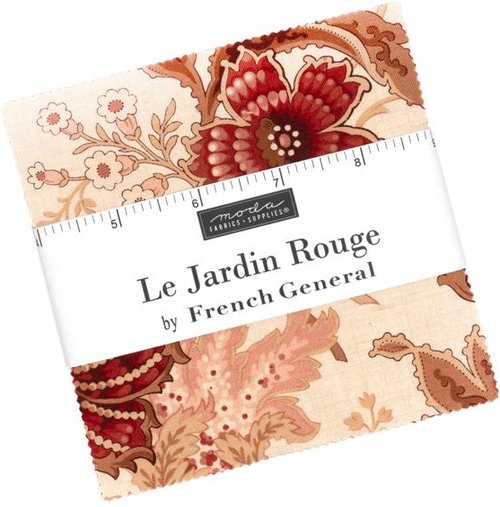Le Jardin Rouge - Charm Pack
