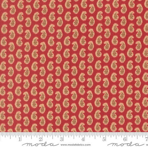 Le Jardin Rouge Ikat Rouge - Quilt Fabric