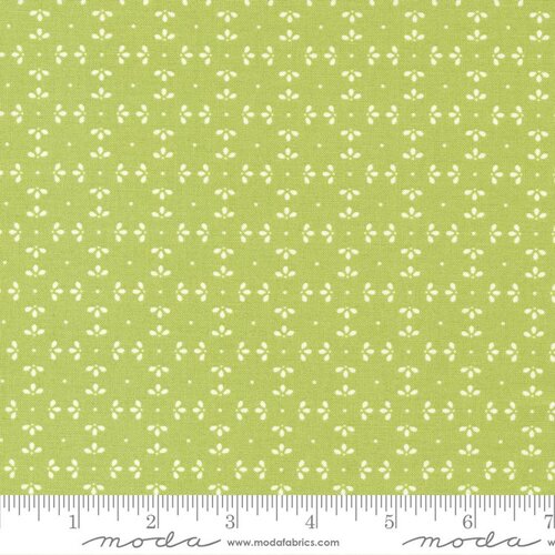 Favorite Things Chartreuse - Snowflakes Blenders - Fabric