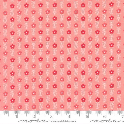 Strawberry Lemonade Carnation - Quilt Fabric