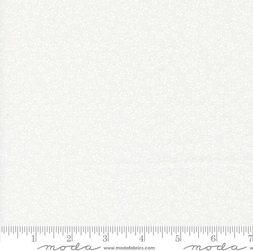 Laguna Sunrise Off White White - Quilt Fabric