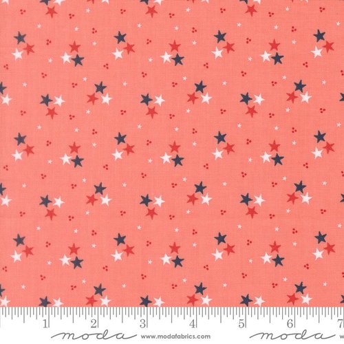 Midsummer Stars Carnation - Quilt Fabric