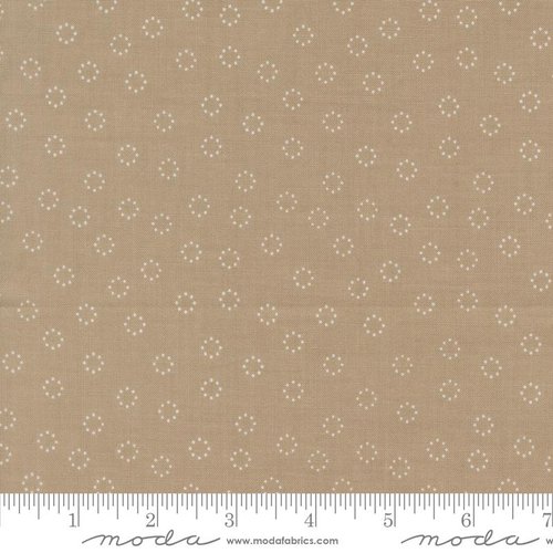 Midsummer Circles Stone - Quilt Fabric
