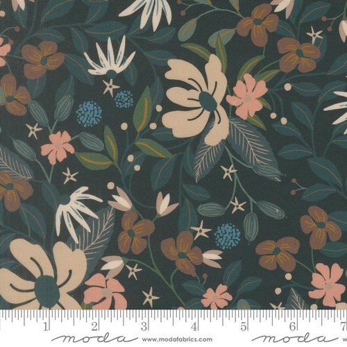 Midnight Fleur Floral Nightfall - Quilt Fabric