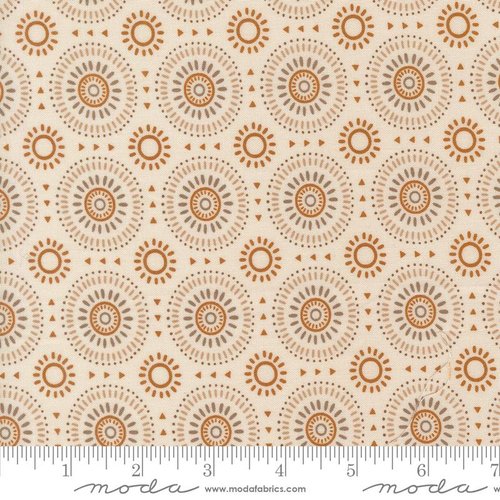 Wildly Cute Safari Mosaic Pearl - Quilt Fabric