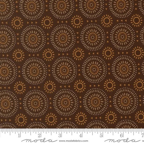 Wildly Cute Safari Mosaic Soil - Quilt Fabric