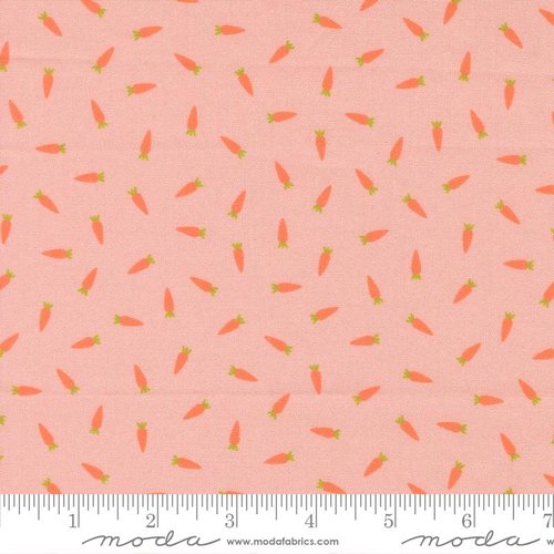 Hop Into Spring Carrots Petal - Quilt Fabric