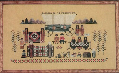 Piecemakers I - Cross Stitch Pattern