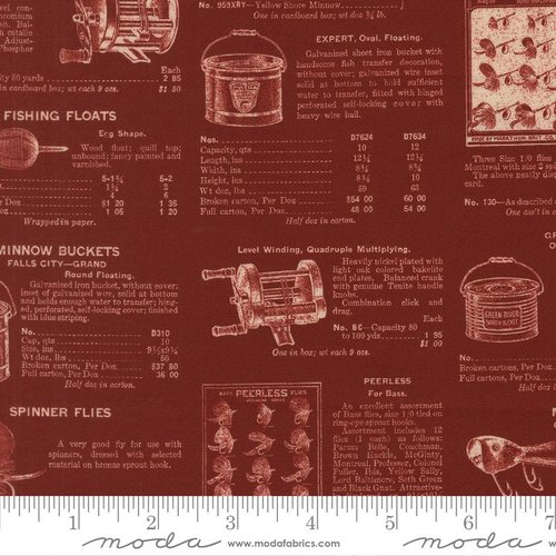 Paper Trails Campfire - Quilt Fabric