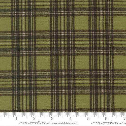 Paper Trails Plaid Fern - Quilt Fabric
