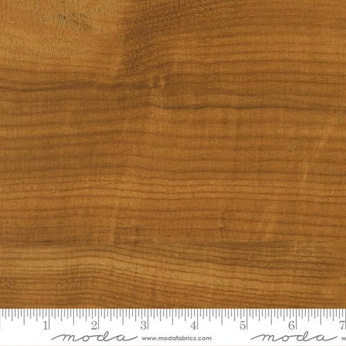 Paper Trails Grain Golden Oak - Quilt Fabric