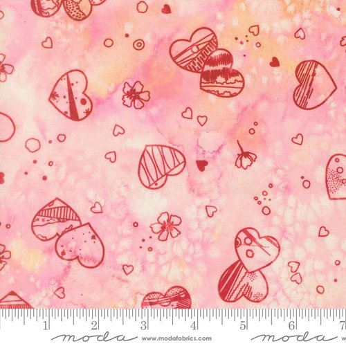 Little Lovelies Love Blush - Quilt Fabric
