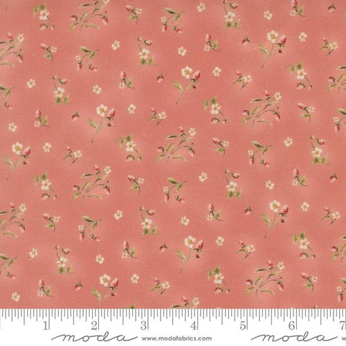 Fable and Fern Flowers Rose - Quilt Fabric