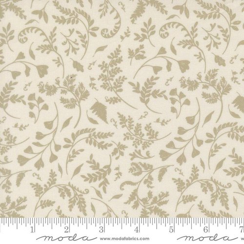Fable and Fern Plants Eggshell - Quilt Fabric