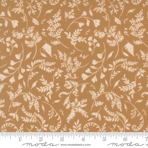 Fable and Fern Plants Golden - Quilt Fabric