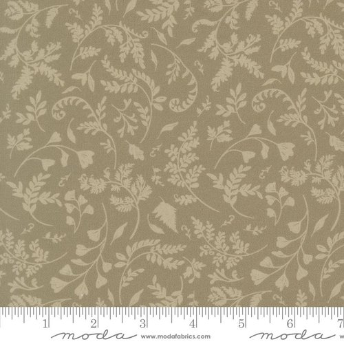 Fable and Fern Plants Sage - Quilt Fabric