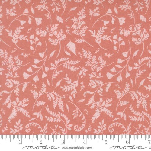 Fable and Fern Plants Rose - Quilt Fabric