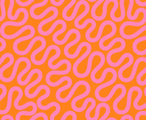 Groove Orange Zest - Quilt Fabric