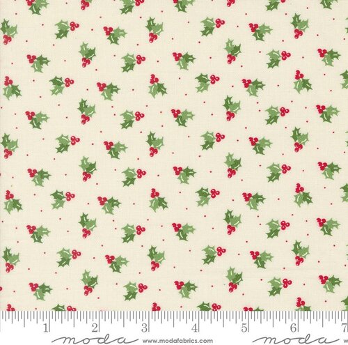 Once Upon Christmas Mistletoe - Snow - Quilt Fabric