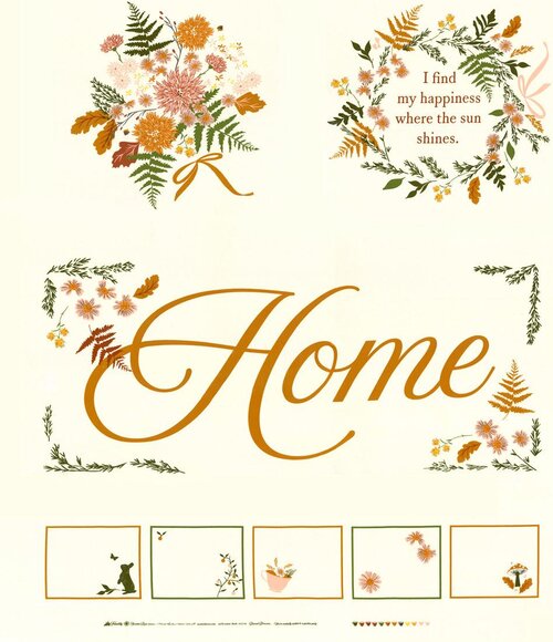 Frivolity Porcelain - Quilt Panel