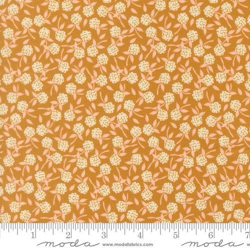 Wildbriar Sprig Golden - Quilt Fabric