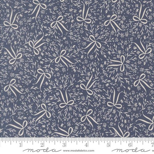 Wildbriar Bows Maine Blueberry - Quilt Fabric