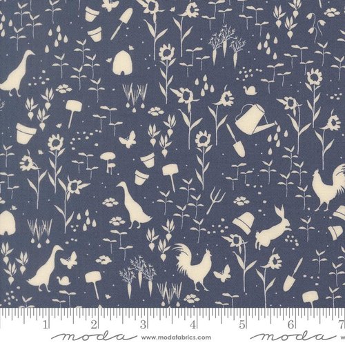 Wildbriar Garden Maine Blueberry - Quilt Fabric