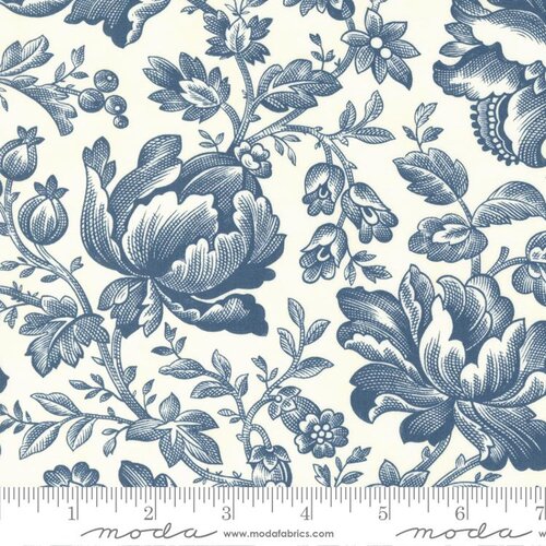 Cascade Cloud Dusk - Romantic Toile - Quilt Fabric