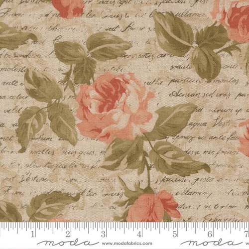 Dearly Beloved Roses Mochi Lace - Quilt Fabric