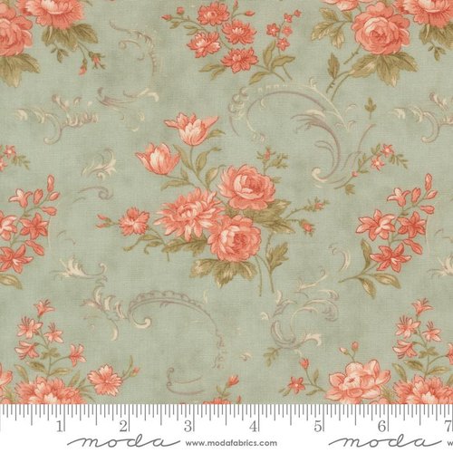 Dearly Beloved Floral Mist - Quilt Fabric