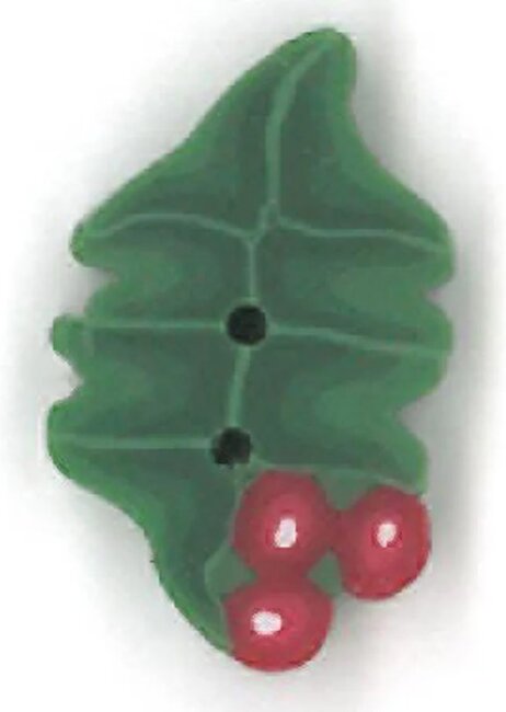 Small Holly - Button