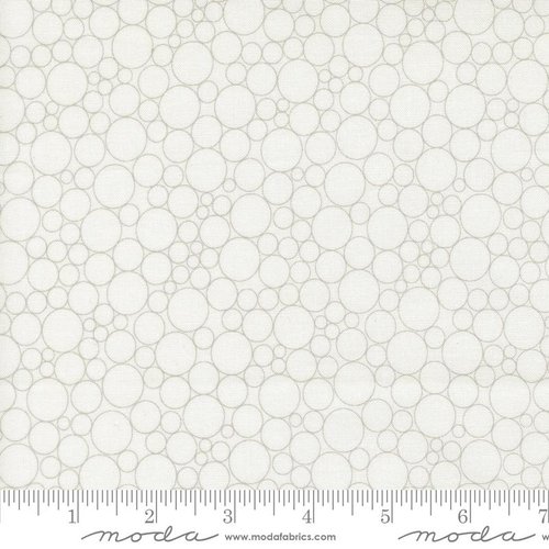 Tranquility Bubbles Off White - Quilt Fabric