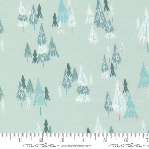 Good News Great Joy Icicle - Fir Forest - Quilt Fabric