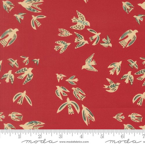 Flora & Thread Birds Brick - Quilt Fabric