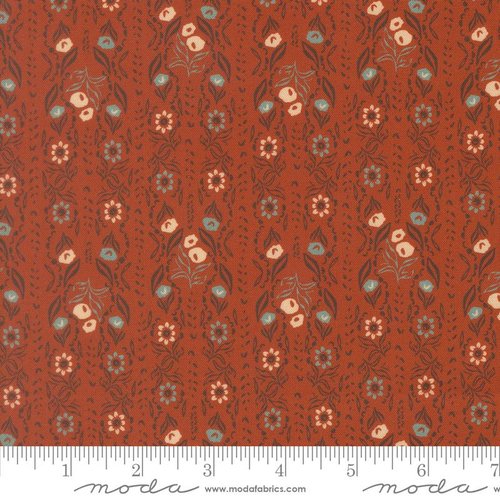 Flora & Thread Blossoms Spice - Quilt Fabric